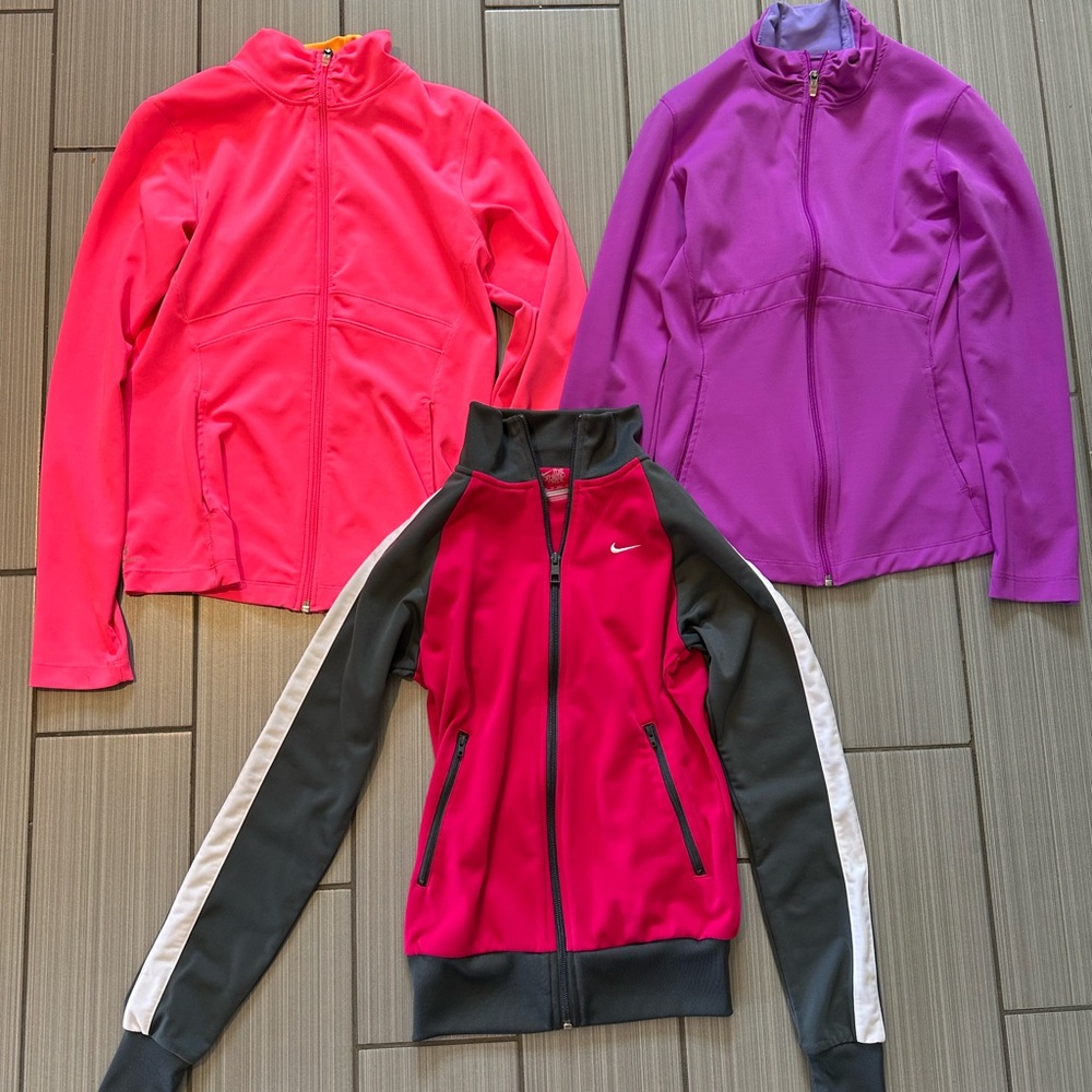 Nike & New Balance Women's Colorful Track Jackets